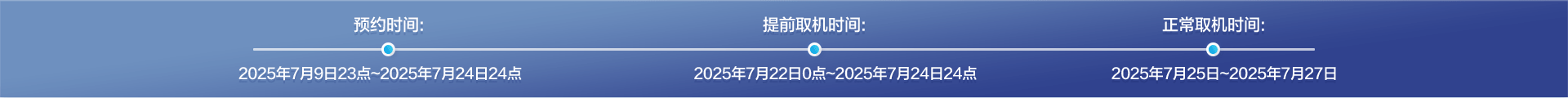 预约时间 购机取货时间